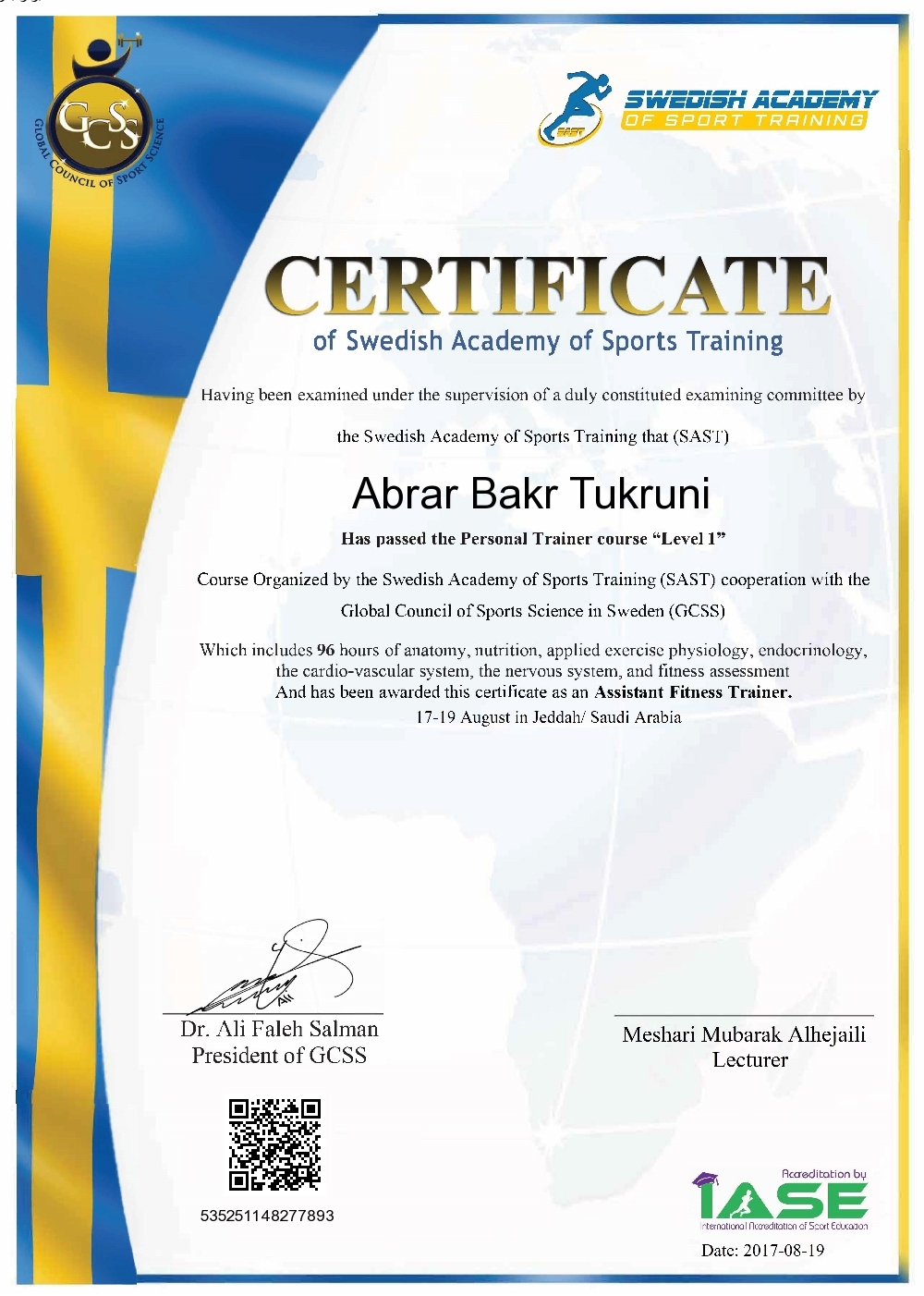 Abrar Bakr Tukruni